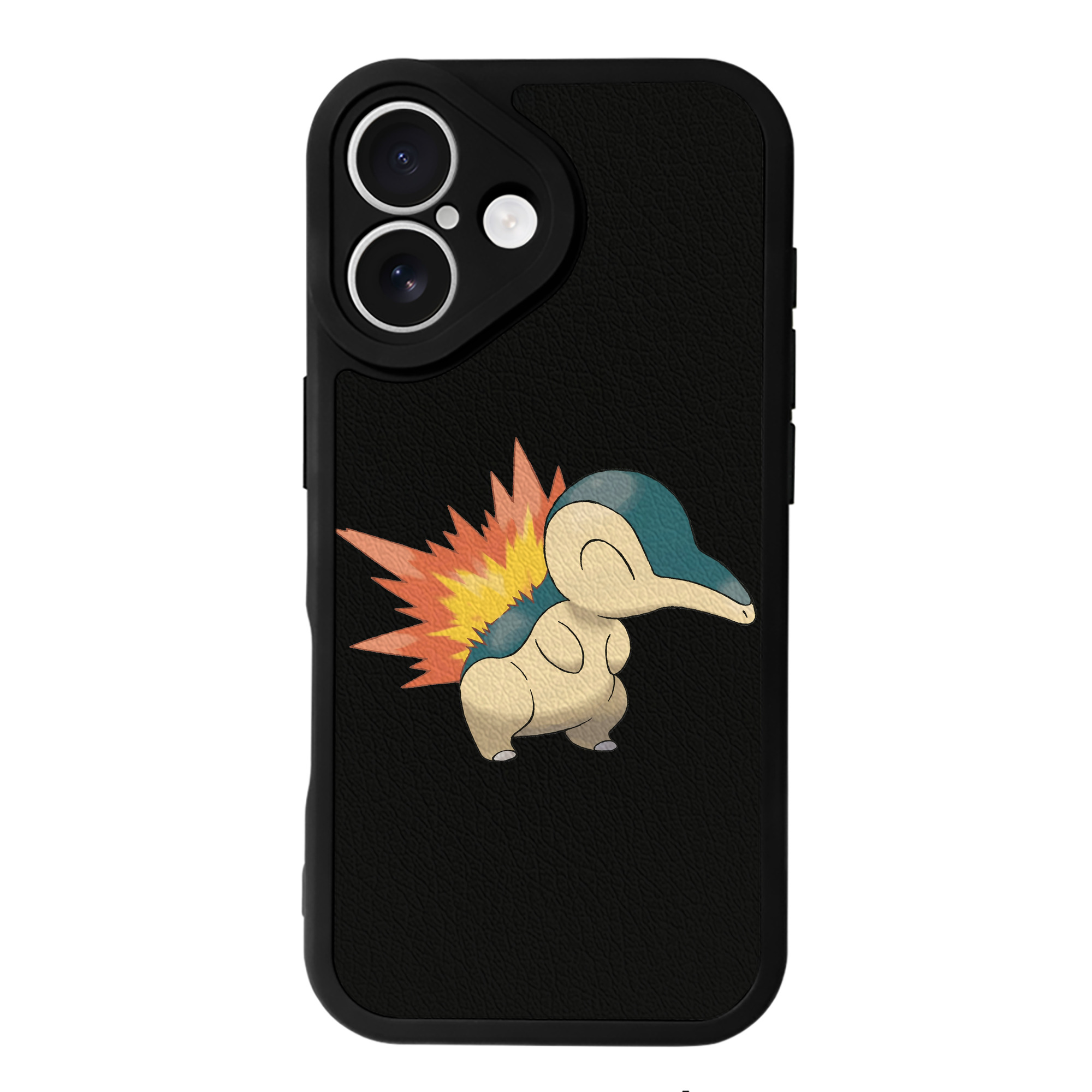（画像用） ポケットモンスター Pokémon 【iPhone 16シリーズ対応】シリコンスマホケース（レザー調） 材質：シリコン